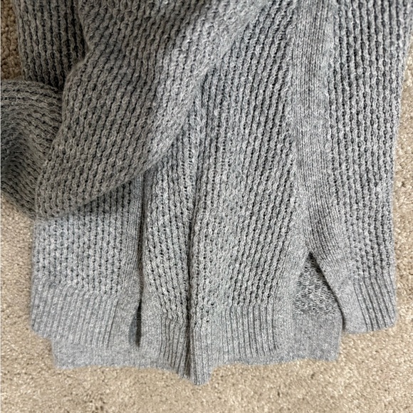 LOFT Knit Sweater | Gray - Picture 3 of 4